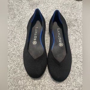 Rothy's The Flat in Solid Black